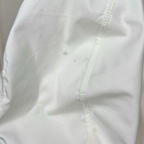 Lululemon Resolution Hooded Activewear Jacket in White Lightweight Size 4 - Picture 11 of 12